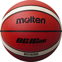 Molten basketbal rubber 1600 maat 7 - trainingsbal indoor outdoor