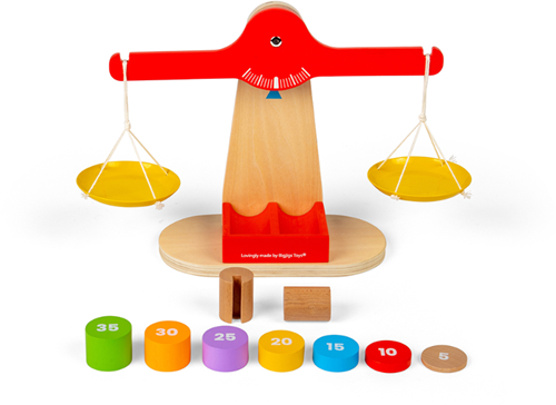 BigJigs Holz Balancespiel Lernspielzeug Gleichgewicht lernen-2