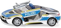 Siku BMW i8 politieauto - speelgoedauto 1:50 met openende deuren