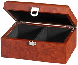 Philos houten doos voor schaakstukken - luxe opbergdoos 240x150x85 mm