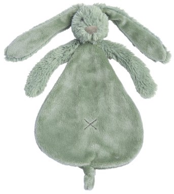 Happy Horse knuffeldoekje Konijn Richie groen - baby cadeau