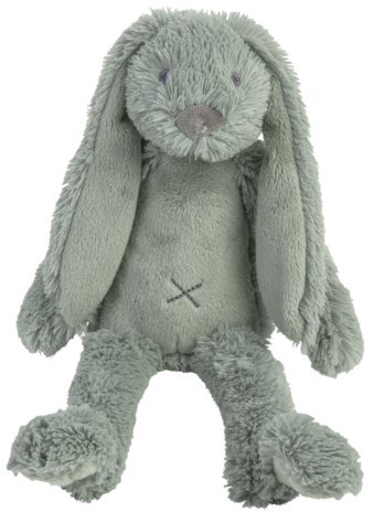 Happy Horse knuffel Konijn Richie groen klein - 28cm pluche speelgoed