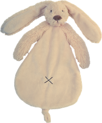 Happy Horse knuffeldoekje konijn Richie beige - 25 cm baby cadeau