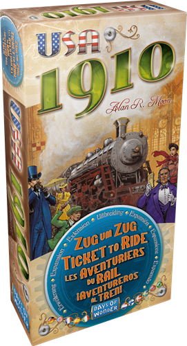 Days of Wonder Ticket to Ride - USA 1910