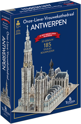 Tucker's Fun Factory 3D Puzzle - Liebfrauenkathedrale Antwerpen Bausatz