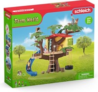 Schleich Farm World Baumhaus Spielset - Abenteuerliches Bauernhof Spielzeug