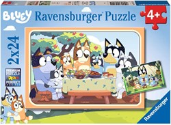 Ravensburger Bluey legpuzzel - 2x24 stukjes - cartoon puzzel
