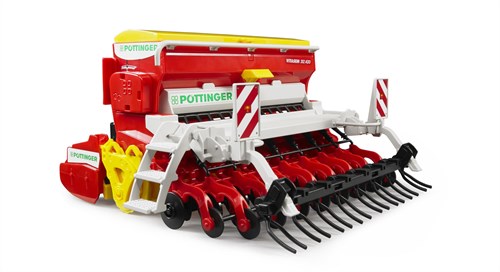 Bruder Pottinger Vitasem 302ADD zaaimachine tractor aanhanger speelgoed-2