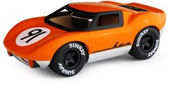 Playforever Spielzeugauto Ken Gibson orange - klassisches Design und Spielspaß