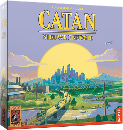 999 Games CATAN bordspel Nieuwe Energie strategie duurzaam spel