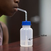 ARK Therapeutic rietjesventiel Select-Flow voor gecontroleerd drinken 3 stuks Rietjesventiel dat drinken makkelijker maakt door vloeistof boven in het rietje te houden.-3