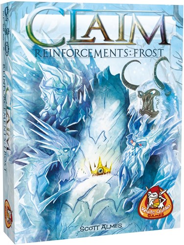 White Goblin Games Kartenspiel Claim Reinforcements: Frost - Erweiterung - 10+ - Taktisches Spiel