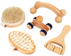 Stimove Holz Massage Spielzeug Set - sensorische Stimulation