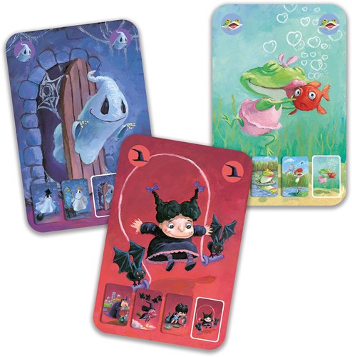 Djeco kaartspel Mini family - FSC MIX - Fantasiegezinnen