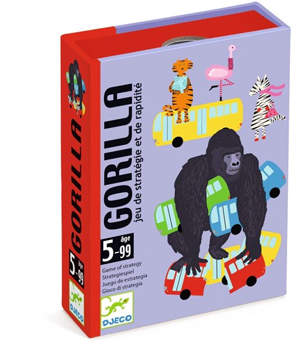 Djeco Kartenspiel Gorilla - FSC MIX - Taktisches Kinderspiel-2