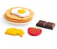 Djeco keukenspeelgoed pannenkoeken set Gaëlle & Titouan FSC hout-2
