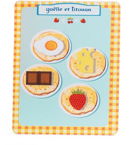 Djeco keukenspeelgoed pannenkoeken set Gaëlle & Titouan FSC hout-3