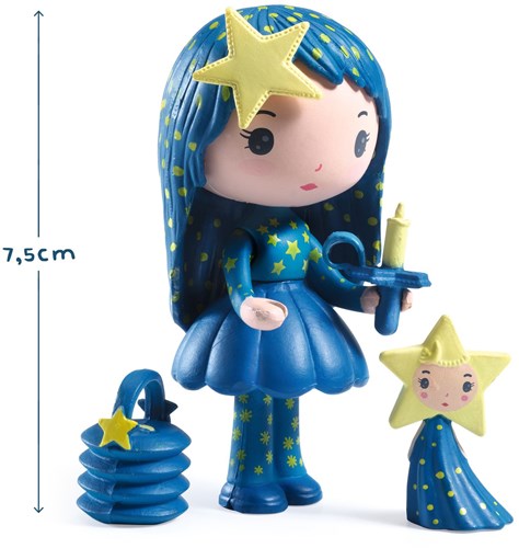 Djeco tinyly Luz & Light speelfiguur - fantasiewereld poppetje-2