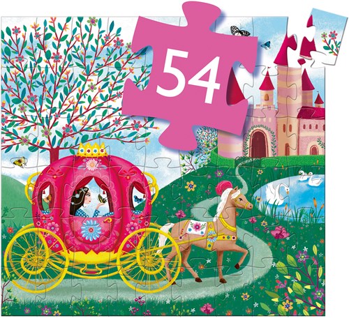Djeco puzzel Elise's Carriage - 54 stukjes - FSC karton-2