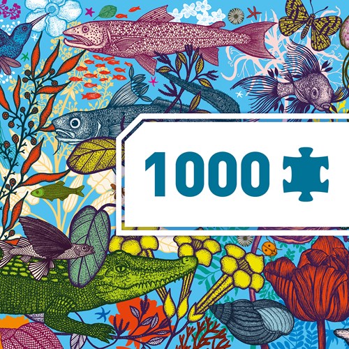 Djeco Puzzle Gallery Land and Sea - 1000 Teile FSC MIX-2