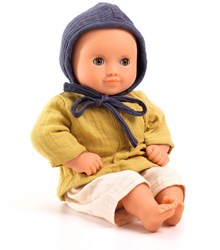 Djeco poppen babypop Camomille 32 cm met zachte vinyl armen