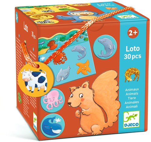 Djeco educatief spel dieren - Loto animaux - FSC MIX-3