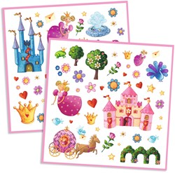 Djeco Sticker Princess Marguerite - 160 Stück FSC Papier
