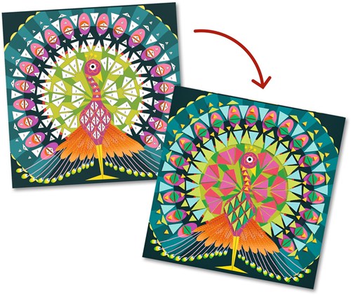Djeco mozaïeken Coco - Creatief knutselpakket voor kinderen-3