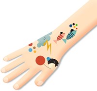 Djeco tattoo Pretty Little Things - tijdelijke kindertatoeages FSC-2
