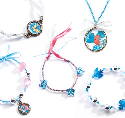 Djeco kralen - creatieve sieraden set Beads and birds