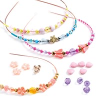 Djeco Perlen & Schmuck Precious Bastelset - eigene Kronen gestalten