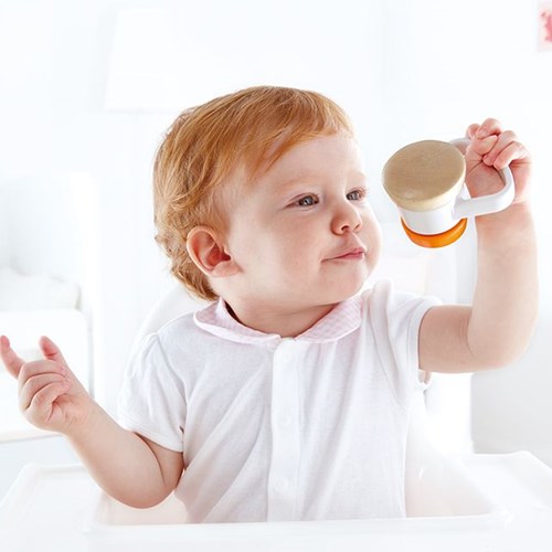 Hape rammelaar roller rammelaar baby speelgoed kleurrijk hout