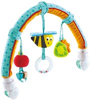 Hape speelboog baby blauw - Garden Friends Play Arch - sensorisch speelgoed-2