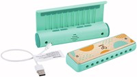 Hape muziek speelgoed Leer-met-lichtjes Harmonica voor kinderen-3