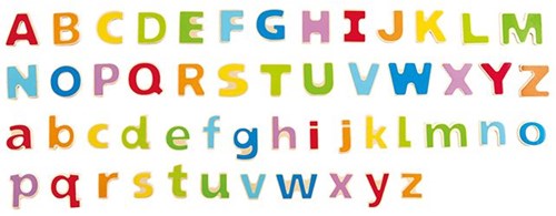 Hape magnetische letters educatief speelgoed ABC multicolor-2