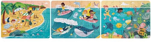 Hape puzzel Ocean Friends - houten legpuzzel voor kinderen-2