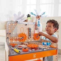 Hape Luxe wetenschappelijke werkbank speelgoedset - educatief experimenteren