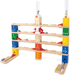 Hape knikkerbaan Quadrilla Basic Coding Set educatief speelgoed