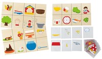 Hape Kombinationsspiel Combino - pädagogisches Holz-Denkspiel für Kinder-3