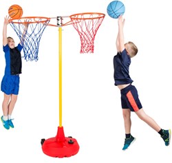 Spordas basketbaldoel set Back-To-Back Goals voor Big Red Base
