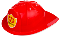 BigJigs brandweerhelm speelgoed - verstelbare kinderhelm 49cm-55cm-3