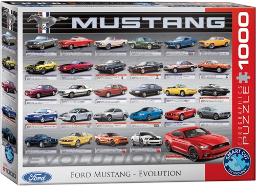 Eurographics Puzzle Ford Mustang Evolution - 1000 Teile Puzzle-2