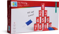 BS Toys Blikgooien Werpspel Rood - 10 blikken kinderspel buiten-3