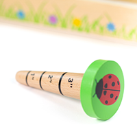 BigJigs houten tuinieren caddy - kindertuingereedschap set-3