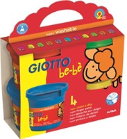 Giotto Set van 4 potten vingerverf (4x 150 ml).jpg
