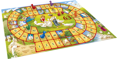Goliath Ganzenbord klassiek bordspel voor het hele gezin NL FR-2