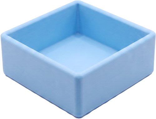 Grennn sensorisch speelgoed inlegdriehoek mandigo blauw voor kinderen