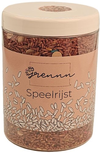 Grennn speelrijst sensorisch speelgoed sint en mix 500 gram-3