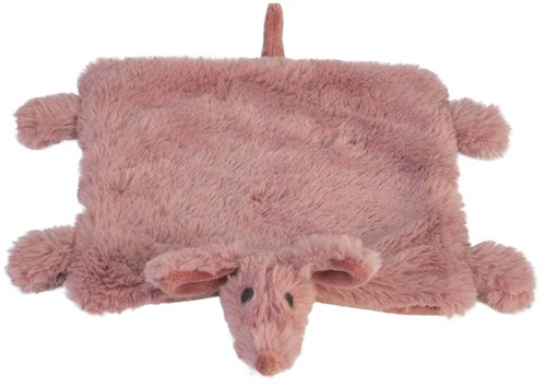 Happy Horse knuffeldoekje Dog Djamilla - 26 cm oudroze baby cadeau