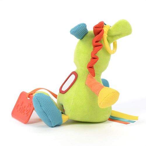 Dolce Toys speelgoed Classic activiteitenknuffel pony Polo - 24 cm-2